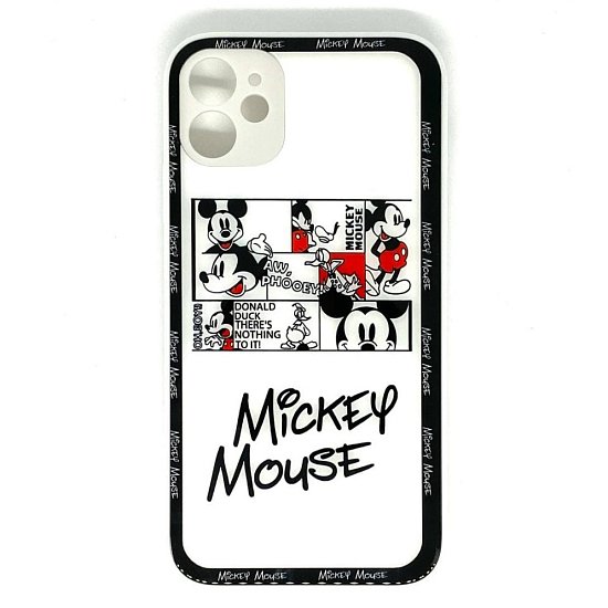 Задняя накладка MOBIS для iPhone 11 с рисунком (микс)