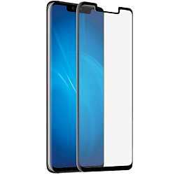 Противоударное стекло DF для Huawei Mate 30 DF hwColor-107 (black), полный клей
