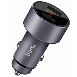 Авто ЗУ 2USB 2.1A HOCO Z9 черный