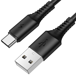 Кабель USB <--> Type-C  1.0м BOROFONE BX47 черный