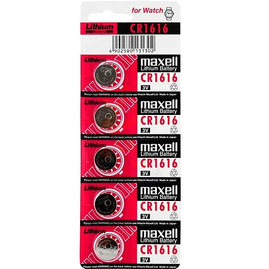 Элемент питания MAXELL CR1616 BL-5
