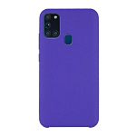 Задняя накладка ZIBELINO Soft Case для Samsung A21S (A217) (фиолетовый)