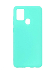 Задняя накладка ZIBELINO Soft Matte для Samsung A21s (A217) (бирюзовый)