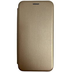 Чехол футляр-книга ZIBELINO BOOK для Xiaomi Redmi Note 8 золотой