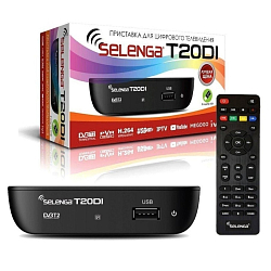Ресивер DVB-T2 SELENGA Т20DI DVB-C