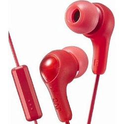 Наушники JVC Gummy Plus HA-FX7M-RN-U, красный
