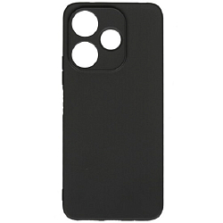 Силиконовый чехол DF для Xiaomi Redmi 13 (4G)/Poco M6 (4G) DF xiCase-114 (black)