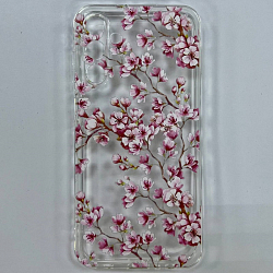 Задняя накладка NONAME для Samsung Galaxy A15 4G/5G супертонкий, защищает камеру прозрачный лазурный