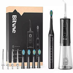 Набор зубная щетка BITVAE D2 Daily Toothbrush и ирригатор C2 (D2+C2 Bundle Black)