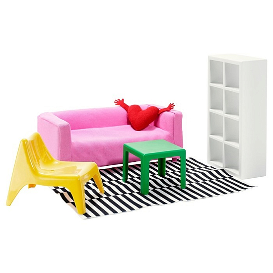ХУСЕТ Кукольная мебель,гостиная