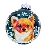 Шар "Чихуахуа", 80 мм, в подарочной упаковке КУ-80-244098