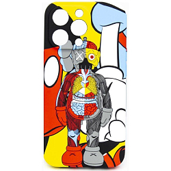 Силиконовый чехол LUXO для iPhone 12 PRO MAX ( № S1 KAWS )