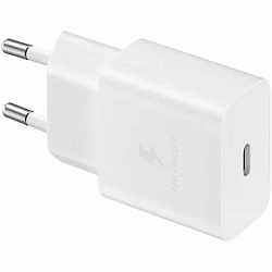 Сетевое ЗУ 1Type-C Samsung EP-T1510NWEGEU белый, 15W