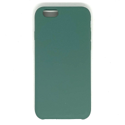 Задняя накладка ZIBELINO Soft Case для iPhone 6/6S Зеленый темный