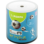 Диск DVD-R 16x 4,7GB Full inkjet print (RIDATA) (100/600)