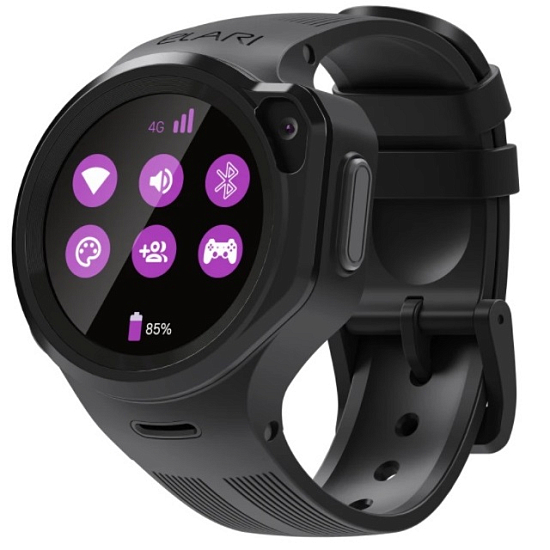Умные часы ELARI KidPhone 4GR (черный )