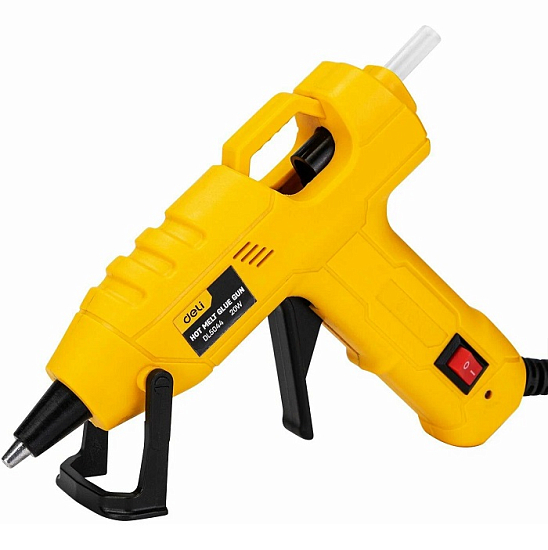 Клеевой пистолет DELI DL5044 (20Вт, диаметр стержня 7мм)