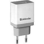 Сетевое ЗУ 1USB 2.1А DEFENDER UPA-21 белый