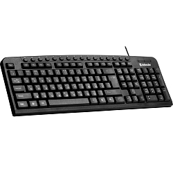 Клавиатура DEFENDER Focus HB-470 RU черная, USB