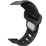 Силиконовый ремешок Zintare LOOP для Apple Watch 42/44/45/49 мм. черный