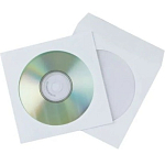 Конверт для CD дисков D2 Tech CDC-2-50, с окном, клей дискрин, 50 шт. (50/50)