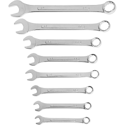 Набор ключей комбинированных усиленных в сумке ТУНДРА, 8 - 19 мм, 8 шт. 878131
