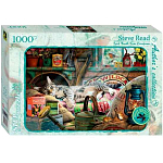Пазл Step Puzzle 1000 "Вздремнувший Том" (Авторская коллекция)