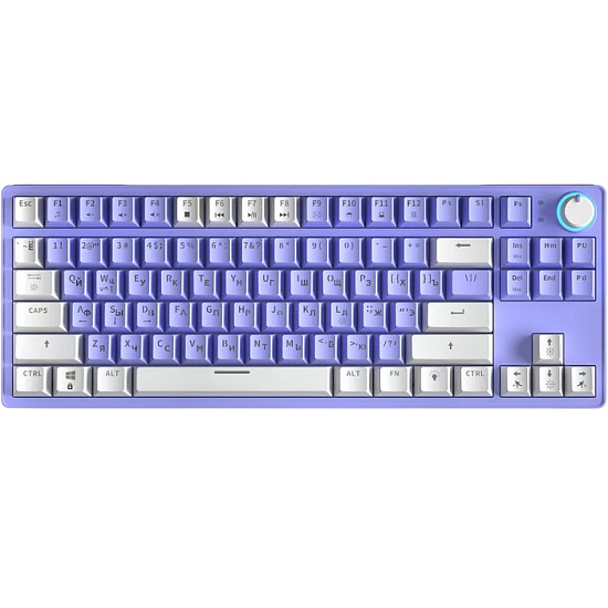 Клавиатура VOROTEX K870 Yellow Switch (Фиолетовый)