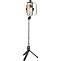 Монопод HOCO, LV03 Plus, Showfull, bluetooth, чёрный, (мятая упаковка)