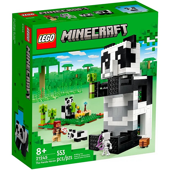Конструктор LEGO Minecraft 21245 Дом панды