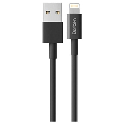 Кабель USB <--> Lightning  1.0м DORTEN Classic Series черный (DN3123011)