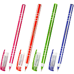 Ручка ПИФАГОР "Softy", СИНЯЯ 143020