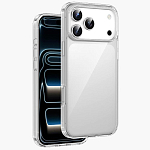 Задняя накладка KEEPHONE HYBRID TRANSPARENT CASE для iPhone 17 PRO, CLEAR
