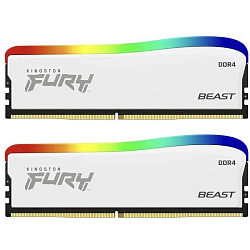 Оперативная память DDR4 32Gb (2x16Gb) Kingston Fury  Beast RGB Special Edition DDR4 3600 Мгц (KF436C18BWAK2/32)