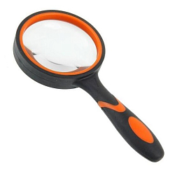 Лупа Veber с ручкой 65, увеличение 8х, диаметр 65 мм   5666369