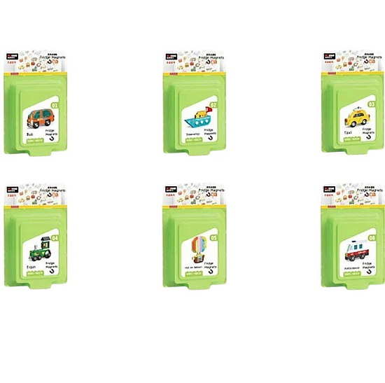 Конструктор DECOOL Магниты-транспорт 53002_MK