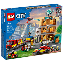 Конструктор LEGO City 60321 Пожарная команда