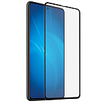 Противоударное стекло DF для Samsung Galaxy A51 черный (sColor-85)