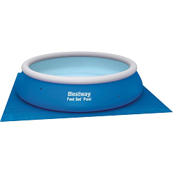 Подстилка для бассейнов BESTWAY 58002 BW, 396х396см, для бассейнов до 366см