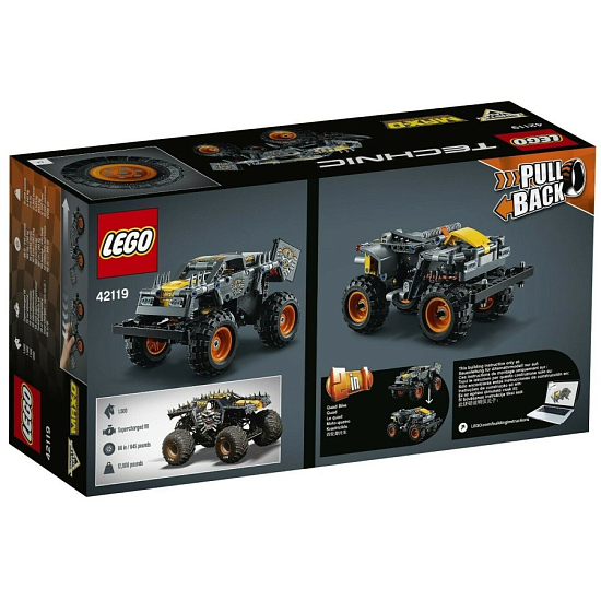 Конструктор LEGO Technic 42119 Monster Jam® Max-D®