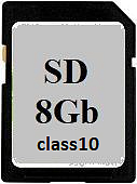 SD  8Gb class10
