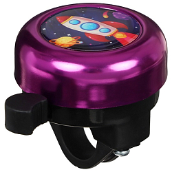 Звонок велосипедный GRAFFITI «Ракета»