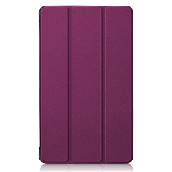 Чехол футляр-книга ZIBELINO Tablet для Samsung Galaxy Tab S7 Plus/S7 FE (12.4'') (T970/T735) (фиолетовый) с магнитом