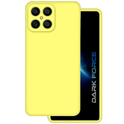 Задняя накладка SILICONE COVER для Honor X7 4G №06 Жёлтый