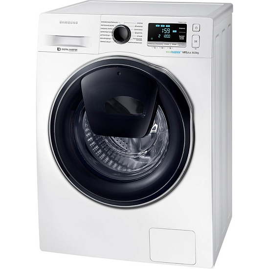 Стиральная машина Samsung WW80K6210RW белый