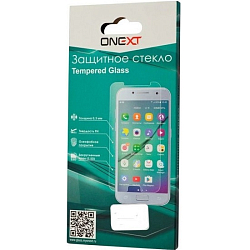 Противоударное стекло ONEXT для Huawei P10 Plus с рамкой золотое