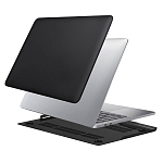 Чехол Mbook Pro 14 (2023/2021) матовый чёрный (A2442/A2799/A2918 M3/A2992 M3)