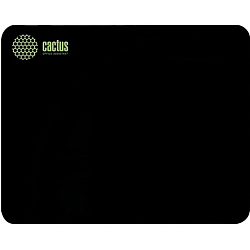 Коврик CACTUS CS-MP-P01XS Микро черный (220x180x2мм)