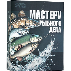 Подарочный набор туристический «Мастеру рыбного дела»: термос 500 мл, кружка 2 шт