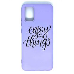 Задняя накладка MOBIS для Samsung Galaxy A02S цветной (МИКС)